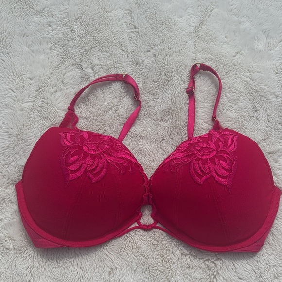 Victoria’s Secret Lace Push-Up Bra – Size 36D | Pink | Sexy Lift | - Picture 1 of 5